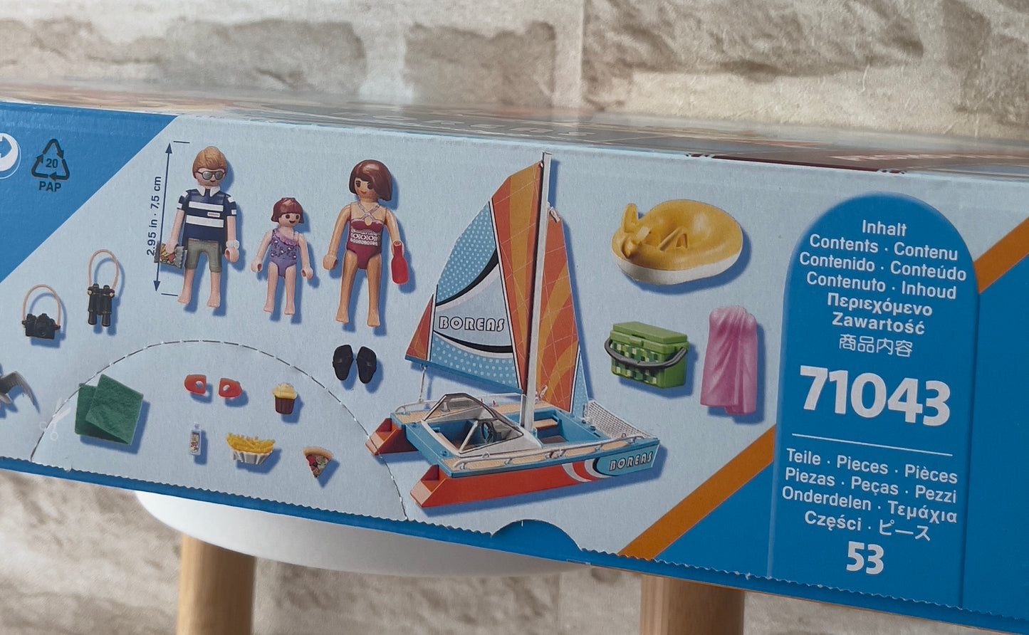Playmobil Family Fun 71043 Katamaran 53 Teile