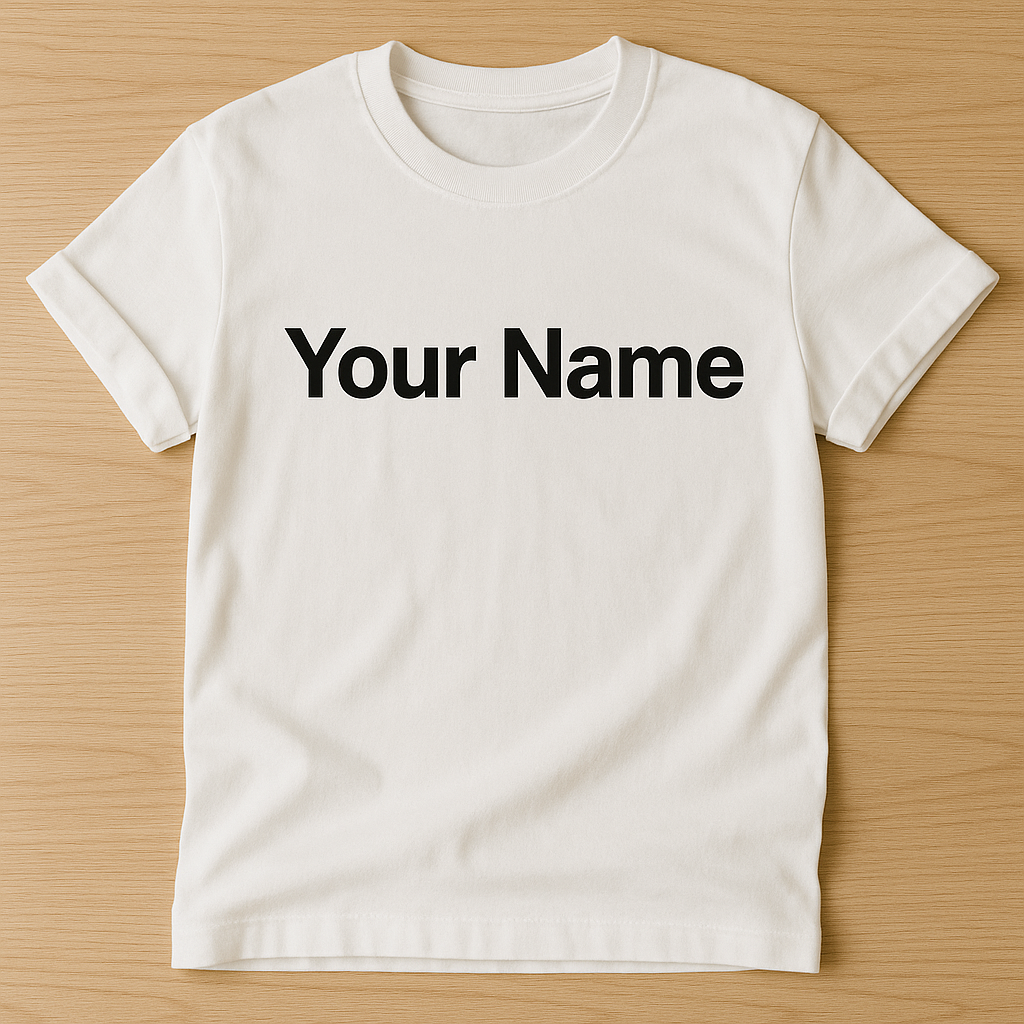 Personalisierte T-Shirts für Kinder & Erwachsene