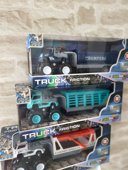 Spielzeug Truck Friction gearbox LKW Scale 1:43