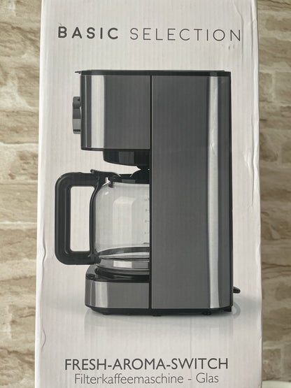 BEEM Filterkaffeemaschine - Glas 1,25 Liter und 800W