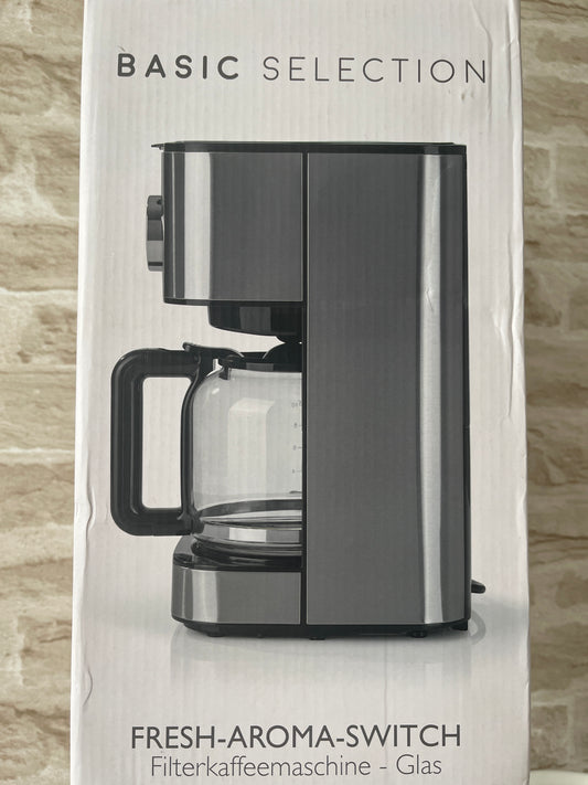 BEEM Filterkaffeemaschine - Glas 1,25 Liter und 800W