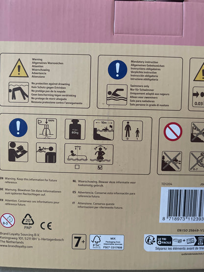 Aufblasbare Matratze - Eis am Stiel für Sommertage Pool Float