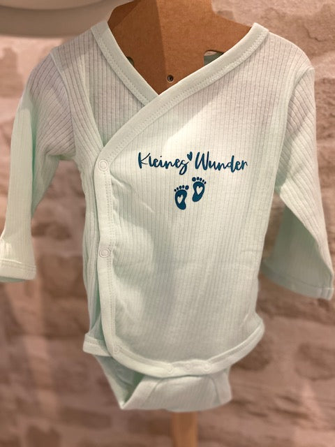 Baby Body mit Wunschtext für Junge Mädchen