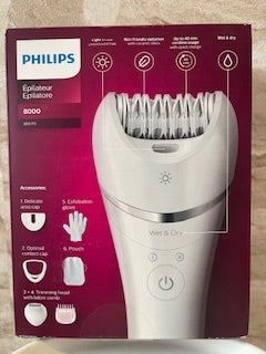 Philips 8000 Epilierer mit Zubehör